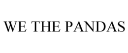 WE THE PANDAS trademark
