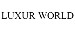 LUXUR WORLD trademark