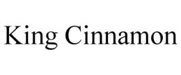 KING CINNAMON trademark