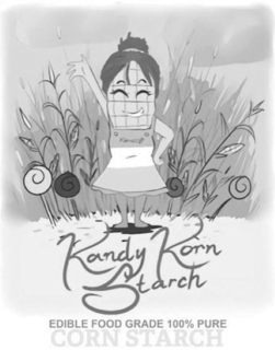 KANDY KORN STARCH EDIBLE FOOD GRADE 100% PURE CORN STARCH trademark