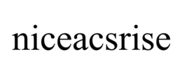 NICEACSRISE trademark