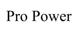 PRO POWER trademark