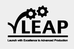 LEAP LAUNCH WITH EXCELLENCE TO ADVANCED PRODUCTION trademark