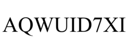 AQWUID7XI trademark