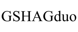 GSHAGDUO trademark