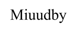 MIUUDBY trademark