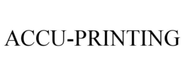 ACCU-PRINTING trademark