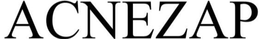 ACNEZAP trademark
