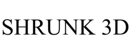 SHRUNK 3D trademark