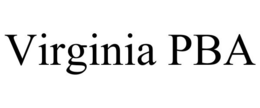 VIRGINIA PBA trademark