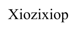 XIOZIXIOP trademark