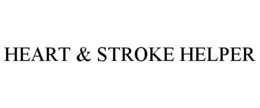 HEART & STROKE HELPER trademark