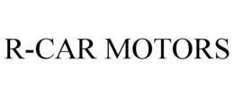 R-CAR MOTORS trademark