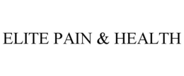 ELITE PAIN & HEALTH trademark
