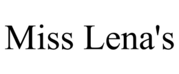 MISS LENA'S trademark