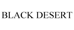 BLACK DESERT trademark