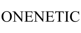 ONENETIC trademark