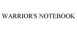 WARRIOR'S NOTEBOOK trademark