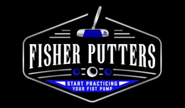 FISHER PUTTERS START PRACTICING YOUR FIST PUMP trademark