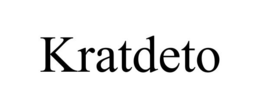 KRATDETO trademark