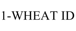 1-WHEAT ID trademark