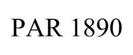 PAR 1890 trademark