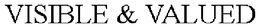 VISIBLE & VALUED trademark