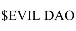 $EVIL DAO trademark