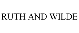 RUTH AND WILDE trademark