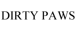 DIRTY PAWS trademark