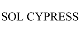 SOL CYPRESS trademark