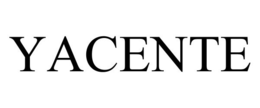 YACENTE trademark