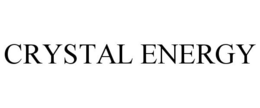 CRYSTAL ENERGY trademark