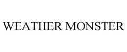 WEATHER MONSTER trademark