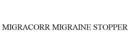 MIGRACORR MIGRAINE STOPPER trademark