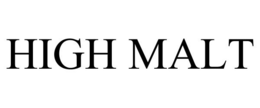 HIGH MALT trademark