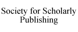 SOCIETY FOR SCHOLARLY PUBLISHING trademark