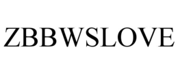 ZBBWSLOVE trademark