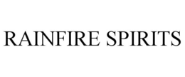 RAINFIRE SPIRITS trademark