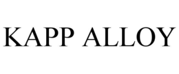 KAPP ALLOY trademark
