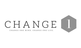 CHANGE 1 CHANGE ONE MIND. CHANGE ONE LIFE. trademark