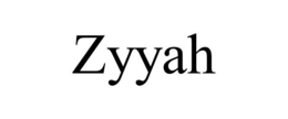 ZYYAH trademark