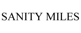 SANITY MILES trademark