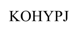 KOHYPJ trademark