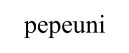 PEPEUNI trademark