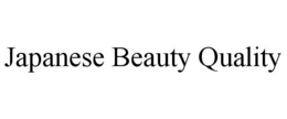 JAPANESE BEAUTY QUALITY trademark