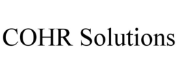 COHR SOLUTIONS trademark
