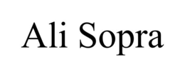 ALI SOPRA trademark