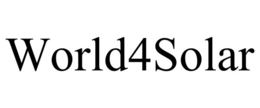 WORLD4SOLAR trademark