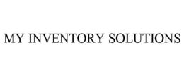 MY INVENTORY SOLUTIONS trademark